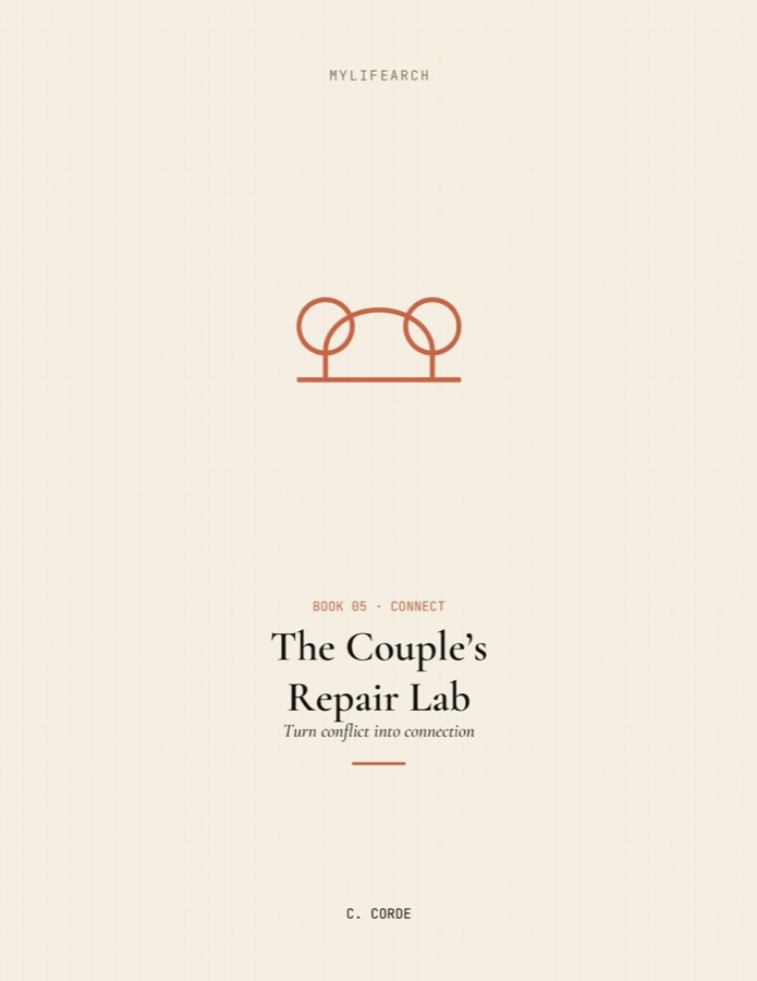 Cover of The Couple&rsquo;s Repair Lab by C. Corde, Book 05 in the MyLifeArch series